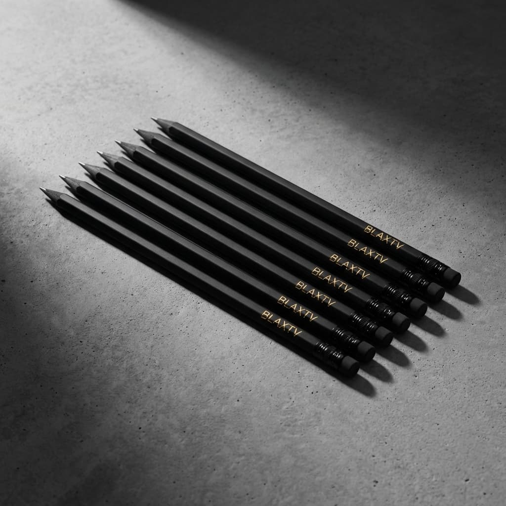 BLAXTV STUDIO PENCILS (12-PACK)