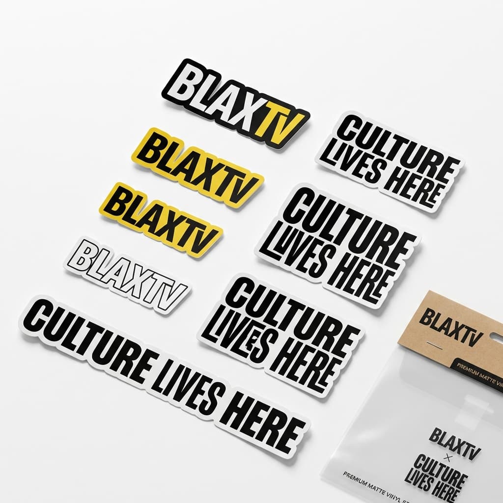 BLAXTV LOGO STICKER PACK