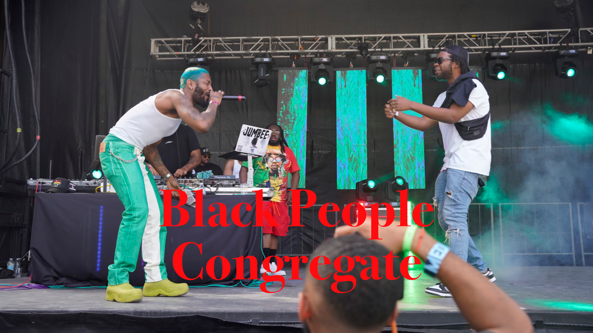 Black People Congregate